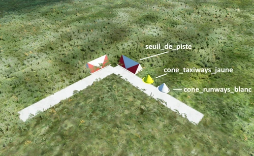 Balisage des aérodromes avec pistes en herbe - Marking of aerodromes with grass runways 
