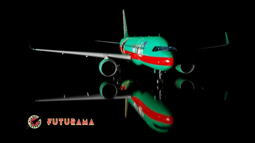 [A32NX - FBW] Planet Express - Futurama [8K Fictional Livery]