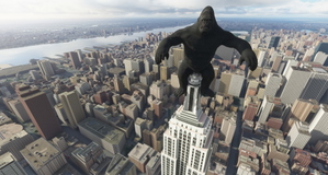 BeeKay animated King-Kong on the Empire State Building thumbnail 9
