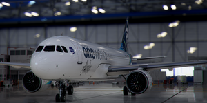 [A32NX] Airbus A320neo One World Alaska Airlines N487AS in 8k thumbnail 1