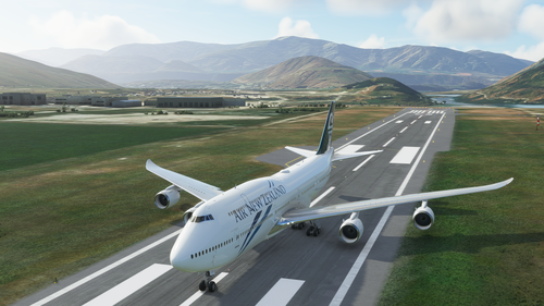 Air New Zealand 747-8 Teal Livery