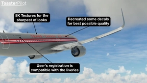 8K Air Canada New and Retro Liveries 2-Pack (A32NX) thumbnail 3