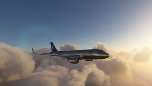 [A32NX] Air France Skyteam silver livery 8K thumbnail 6
