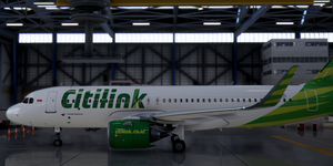 [A32NX] Airbus A320neo Citilink PK-GTI in 8k thumbnail 3