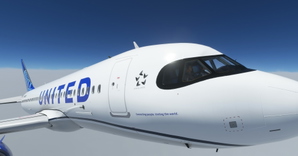 United Airlines (2019) REAL COLORS/NEW LIVERY A320neo thumbnail 5