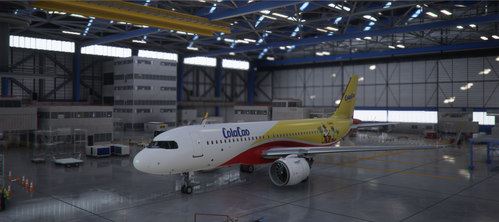 Colacao livery Airbus A320Neo
