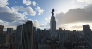 BeeKay animated King-Kong on the Empire State Building thumbnail 5