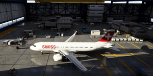 [A32NX] FlyByWire | Airbus A320neo SWISS HB-JLT / 8k thumbnail 2