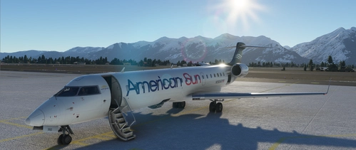 FLYWOH Aerosoft CRJ700 American Sun