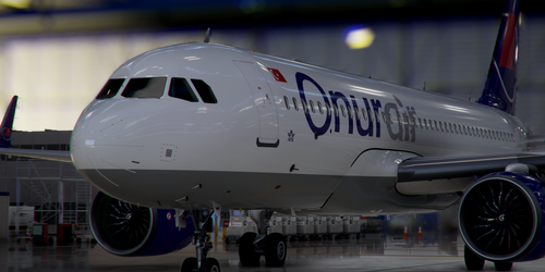 [A32NX] FlyByWire | Airbus A320neo OnurAir TC-OBS / 8k