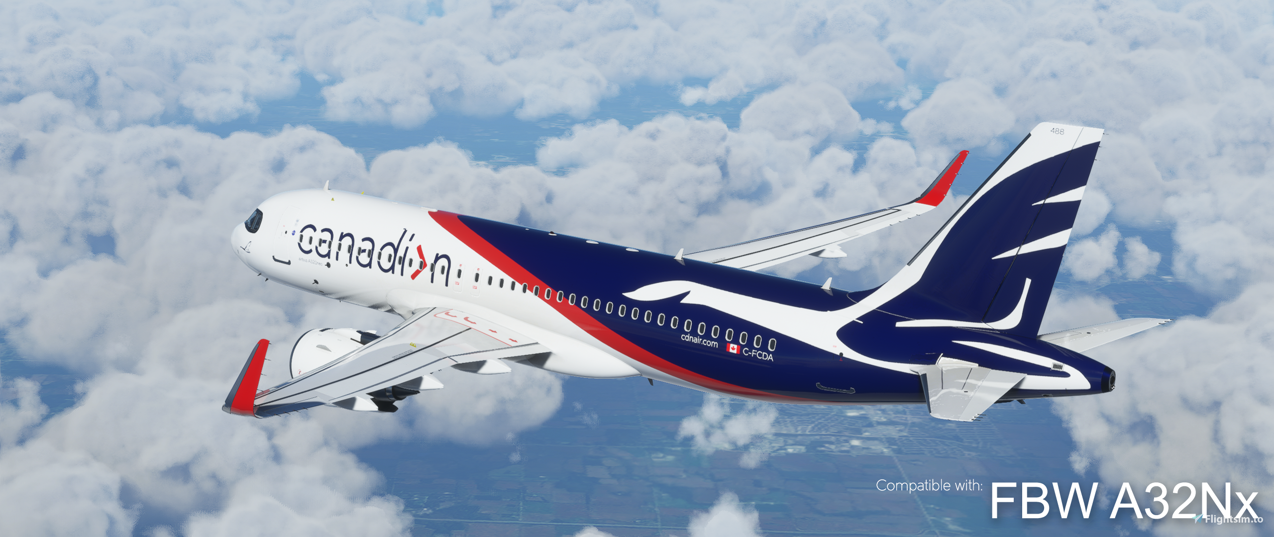 Canadian Airlines (Modernized Livery) | FBW A32Nx  - Image 1