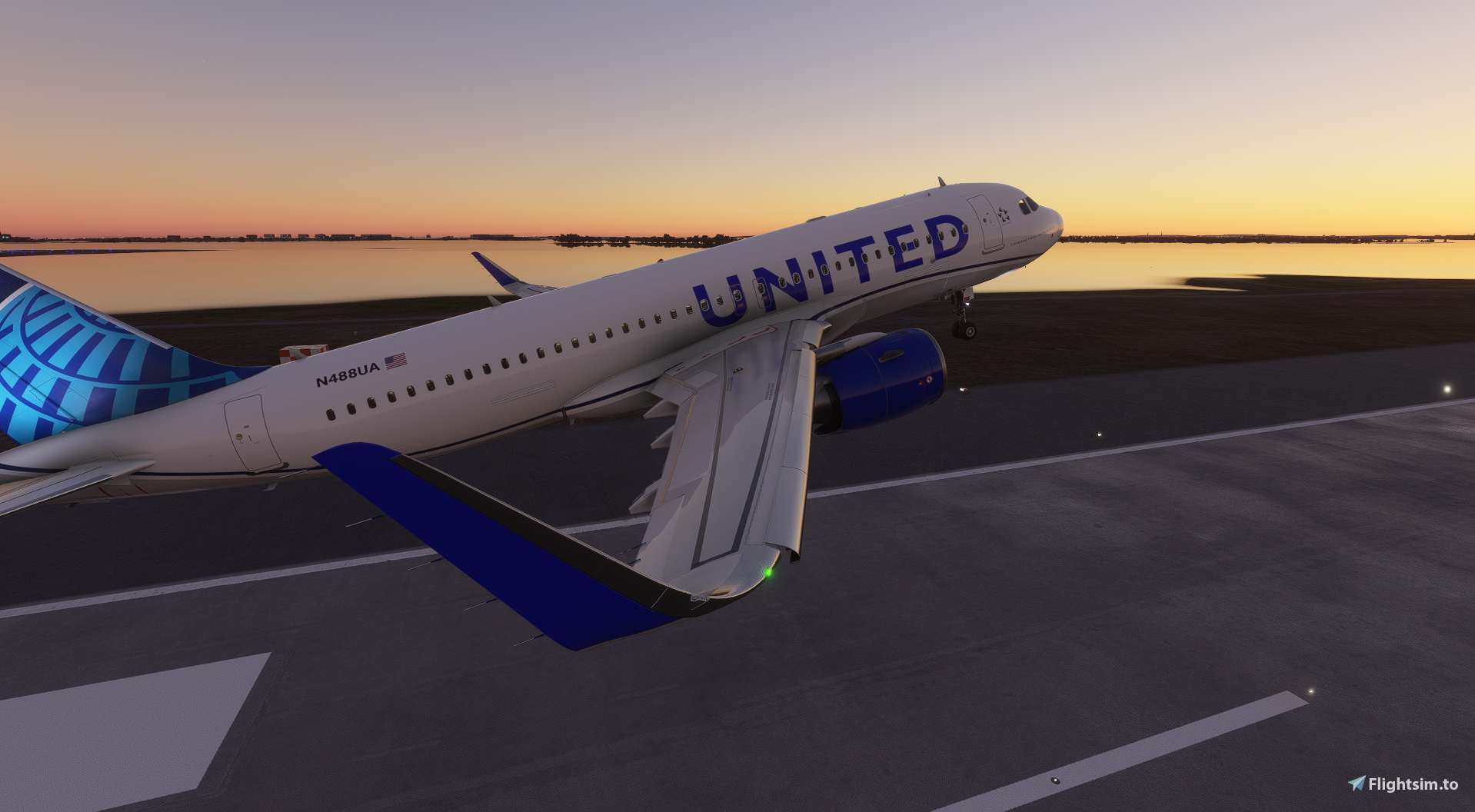 [A32NX] [8K] United Airlines Blue - Image 1