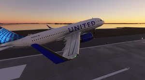 [A32NX] [8K] United Airlines Blue thumbnail 1