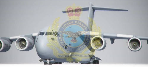 C-17 [Destroyer121] TUDM Royal Malaysia Air Force Livery 