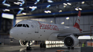 [A32NX] Austrian Airlines (AUA) OE-LBU [8K-Ultra Details] 2021 Dirty/Clean thumbnail 21