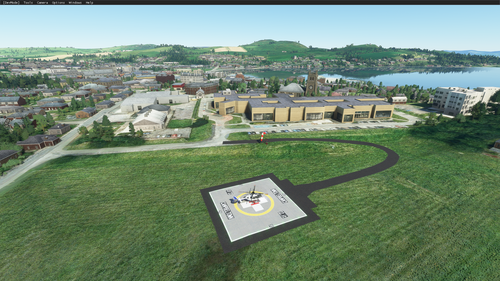 Robert Black Helipad Campbeltown