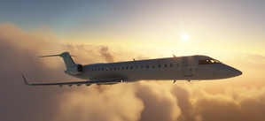 Aerosoft CRJ 550 Blank Livery [4K] thumbnail 4