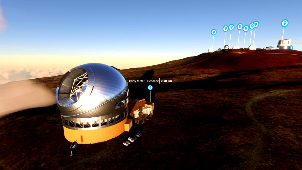 Thirty Meter Telescope Mauna Kea Observatory For Microsoft Flight thirty-meter-telescope-mauna-kea-observatory-for-microsoft-flight
