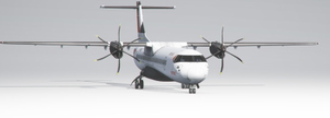 ATR 72-600 - Grey Interior without Beechcraft logos thumbnail 6