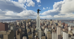 BeeKay animated King-Kong on the Empire State Building thumbnail 7