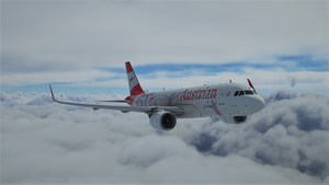 [A32NX] Austrian Airlines 60 Years Anniversary(AUA) OE-LBU [8K-UHD] 2021 thumbnail 3