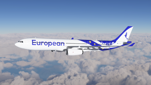 European Airlines Virtual A330 - 8K