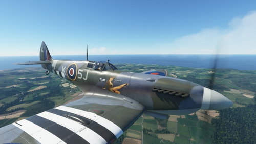 Spitfire Mk IXc Muscat Girl