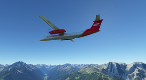  FLYWOH Dash-8-Q400 Austrian Sky thumbnail 3