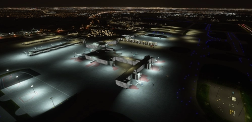 YMML (Melbourne Airport) Lighting Fix (Depreciated by ymml-melbourne-international-vic)