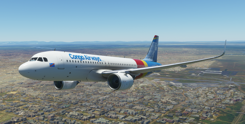 [A32NX] Congo Airways - 4K