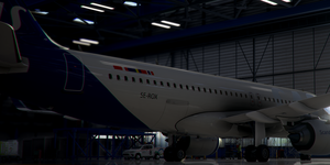 [A32NX] FlyByWire | Airbus A320neo SAS Airlines SE-ROX in 8k thumbnail 5