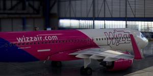 [A32NX] FlyByWire | Airbus A320neo WIZZ Air HA-LJA | 8K Livery thumbnail 4