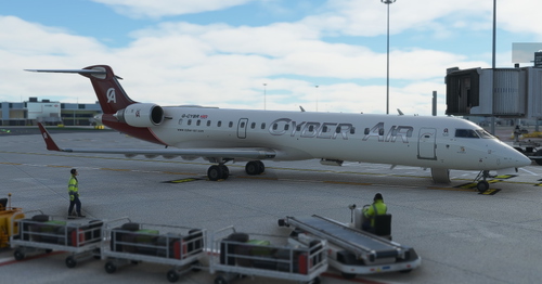 Cyber Air VA Aerosoft CRJ700 G-CYBR UK-Livery for MSFS2020