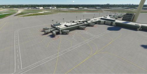 KDAL Dallas Airport Layout