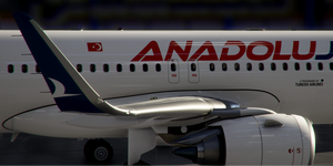 [A32NX] FlyByWire | Airbus A320neo AnadoluJet TC-JUF in 8k Livery thumbnail 5
