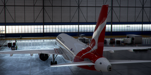 [A32NX] FlyByWire | Airbus A320neo Qantas Airways VH-EYE in 8k thumbnail 4