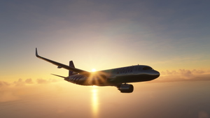 [A32NX] Delta Airlines Skyteam silver livery 8K thumbnail 11