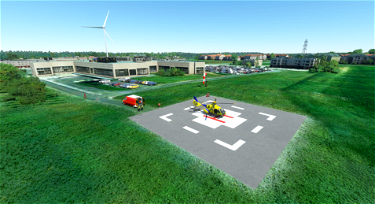 Hôpital de Fecamp Microsoft Flight Simulator