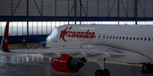 [A32NX] FlyByWire | Airbus A320neo Corendon Airlines TC-TJI in 8k thumbnail 3