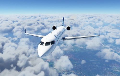 CRJ550ER Garuda Indonesia PK-GRP