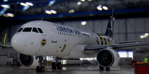 [A32NX] FlyByWire | Airbus A320neo Turkish TK-FNB Special in 4k Livery thumbnail 1
