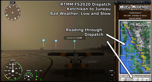 RTMM Dispatch MS001 - Ketchikan to Juneau 