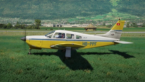 JustFlight Piper P28R Arrow III | Flugschule Grenchen