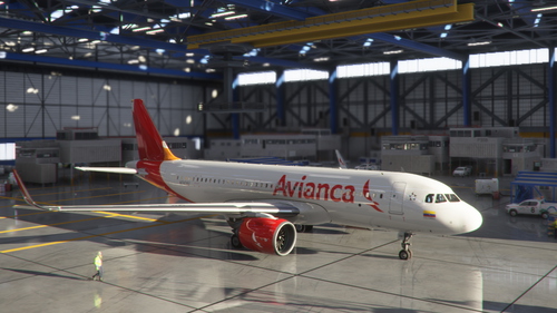 [A32NX] [8K] FBW A32NX - AVIANCA COLOMBIA Livery 