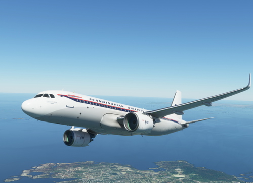  [A32NX] A320 Neo |  Scandinavian Airlines System / SAS [8K]