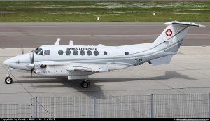 Asobo_KingAir350 Swiss Air Force T-721 White thumbnail 6