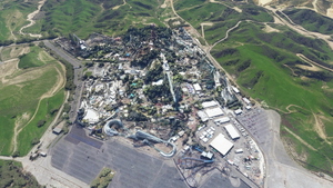 Six Flags Magic Mountain Valencia, California (Optimized Google Photogrammetry) thumbnail 7