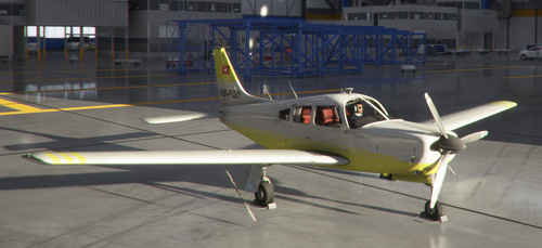 Just Flight PA-28 HB-PQD 