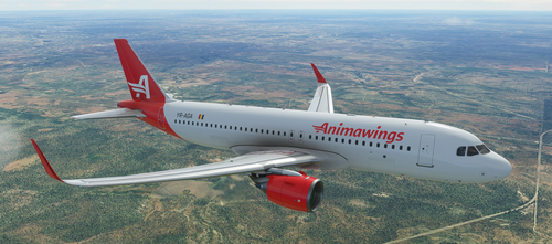 [A32NX] Animawings A320 Livery for FBW [8k]