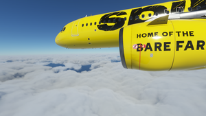 [A32NX] Dirty Spirit Airlines "Bare Fare" | 4K thumbnail 3